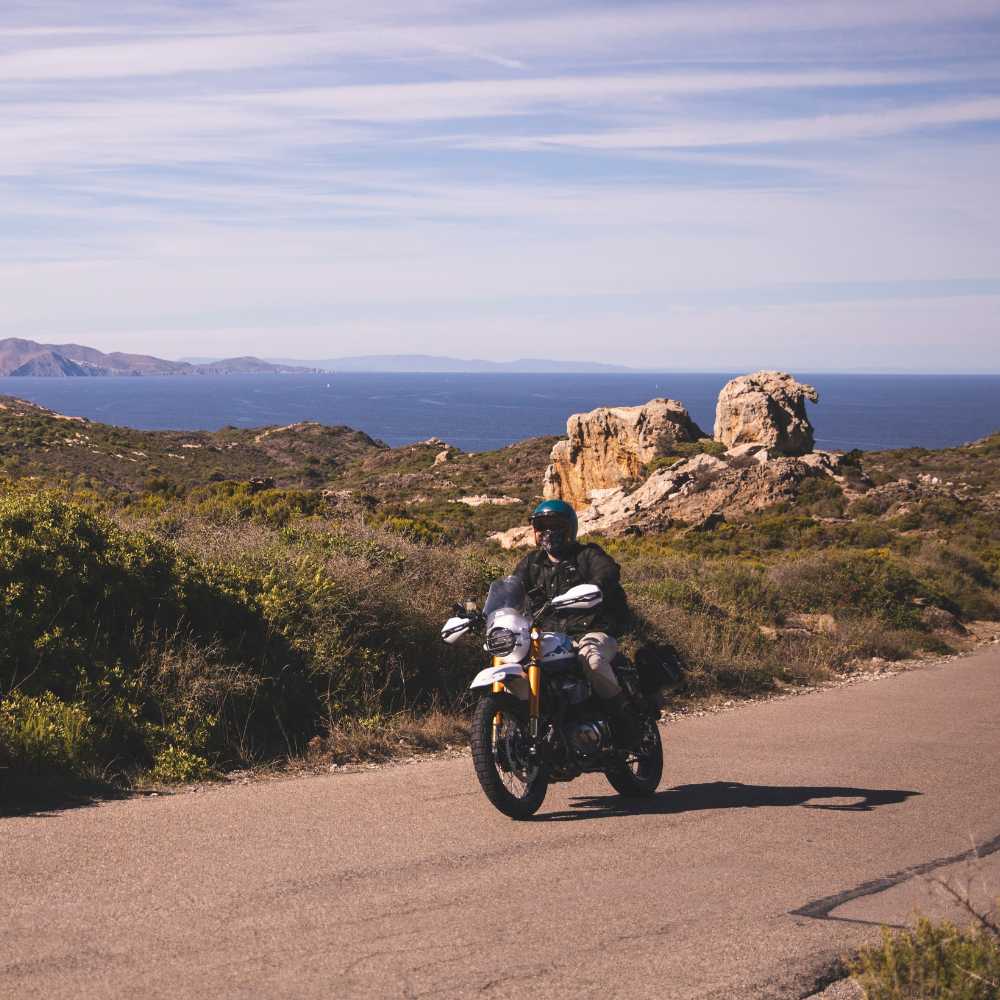 Motorcycling in Barcelona. Bikerbnb Adventures. The Iberian Scramble