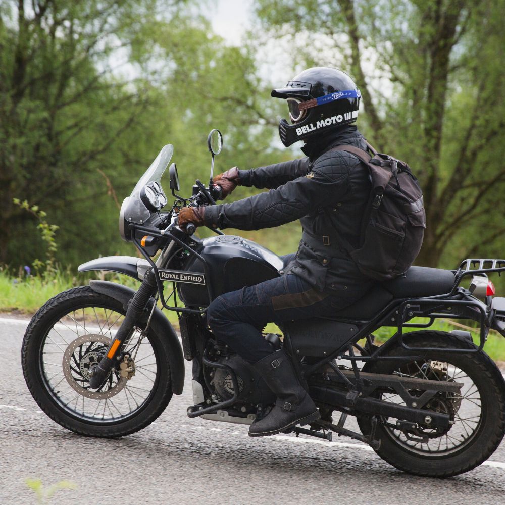 RICHA MONTANA LADIES Womens Leather Motorcycle Bike Trousers CE Armoured  Black £199.99 - PicClick UK