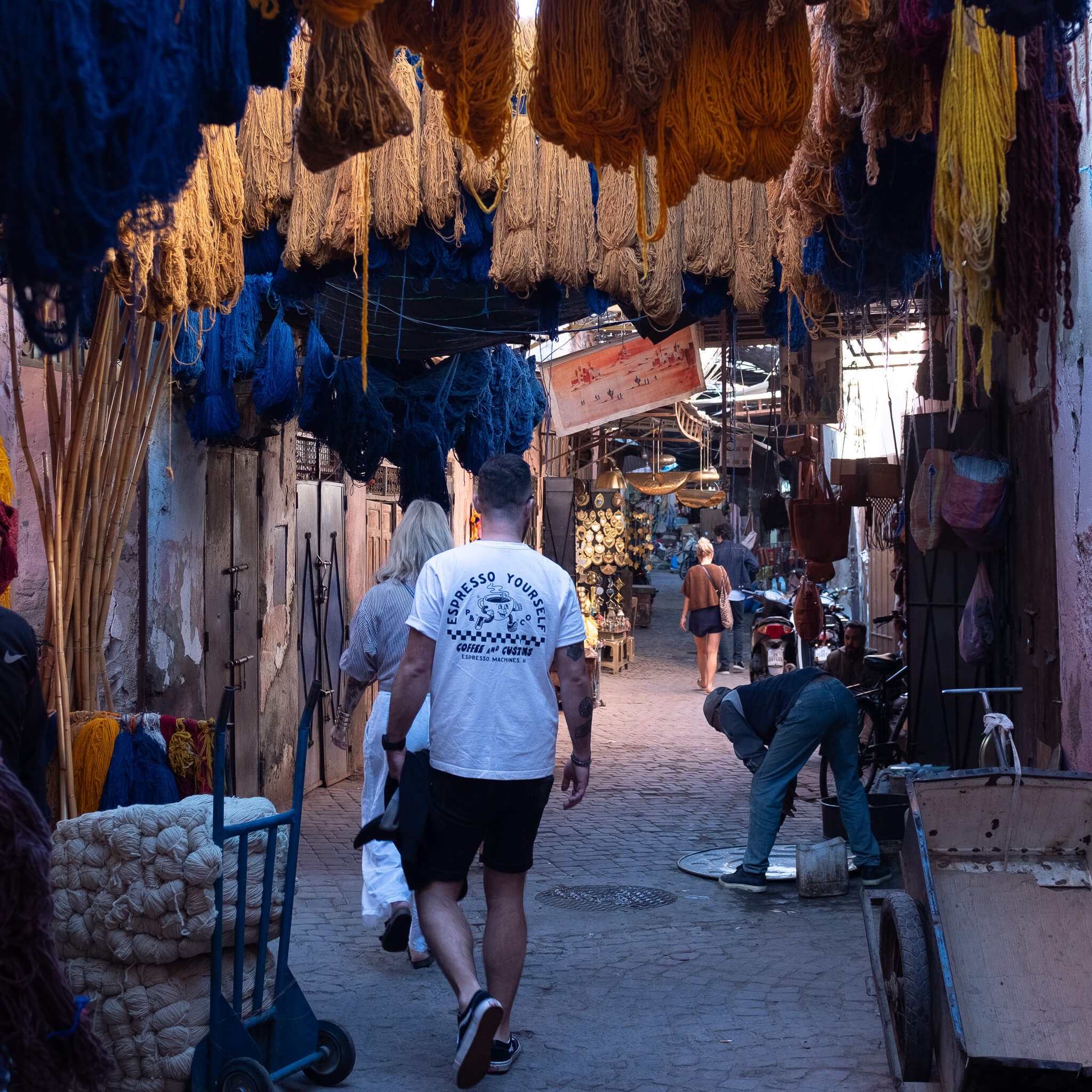 Explore the souks of Marrakesh